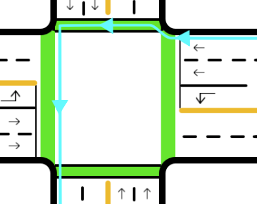 Illustration for article titled Commuting by Bike: Signaling, Common Intersections, and Traffic